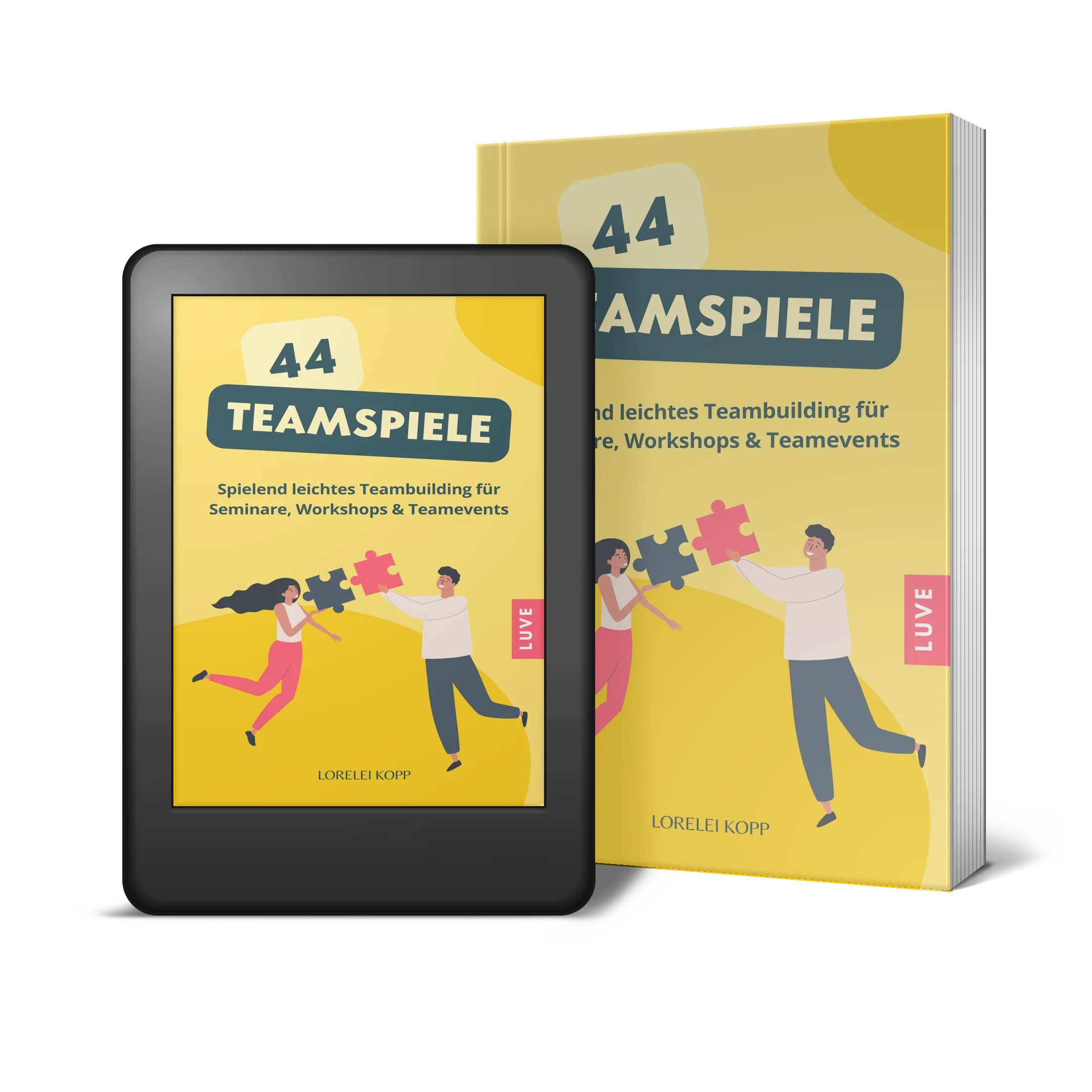 Buchcover: 44 Teamspiele