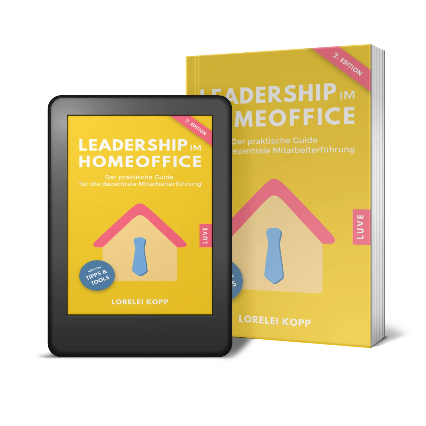 Buchcover: Leadership im Homeoffice